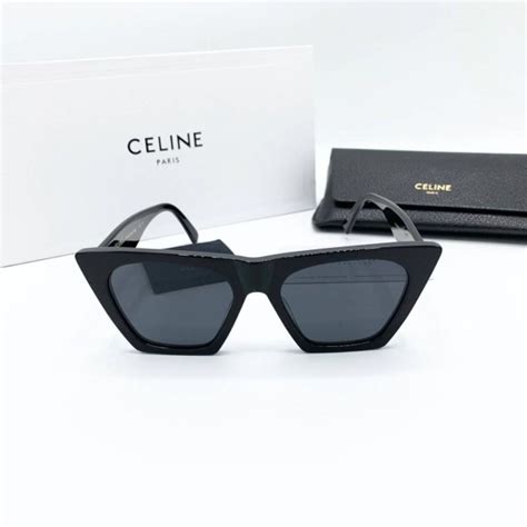 celine cl41468 s black dupe|Celine CL41468/S 807/IR Sunglasses Black .